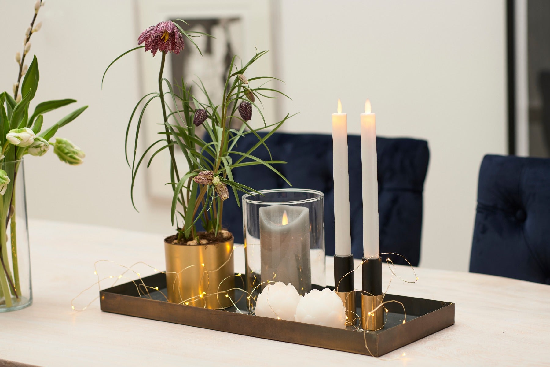 Sirius Sara LED kronelys, 2 stk. - White - Bahne